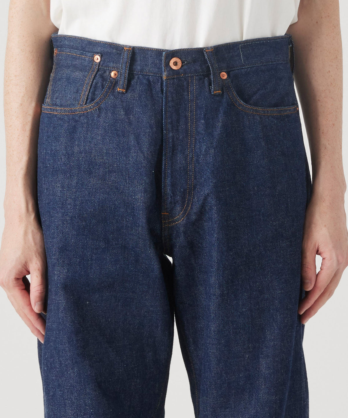 MAISON KITSUNÉ X KURO SELVEDGE DENIM PANTS