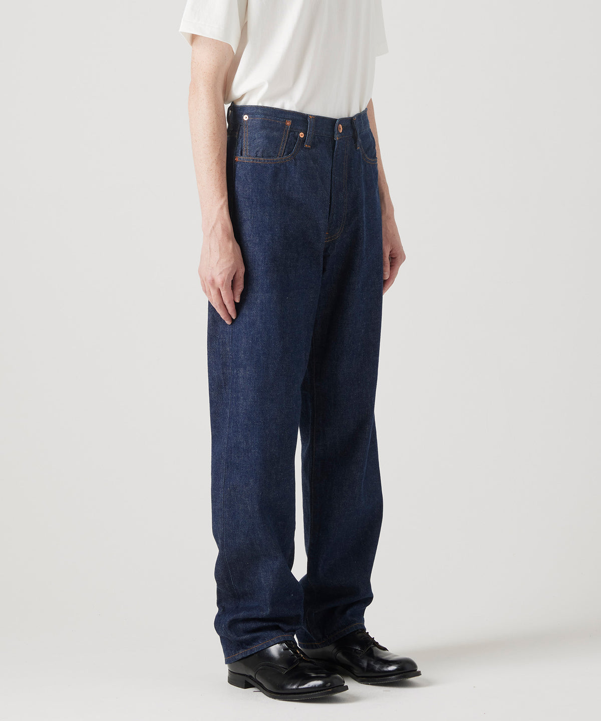 MAISON KITSUNÉ X KURO SELVEDGE DENIM PANTS