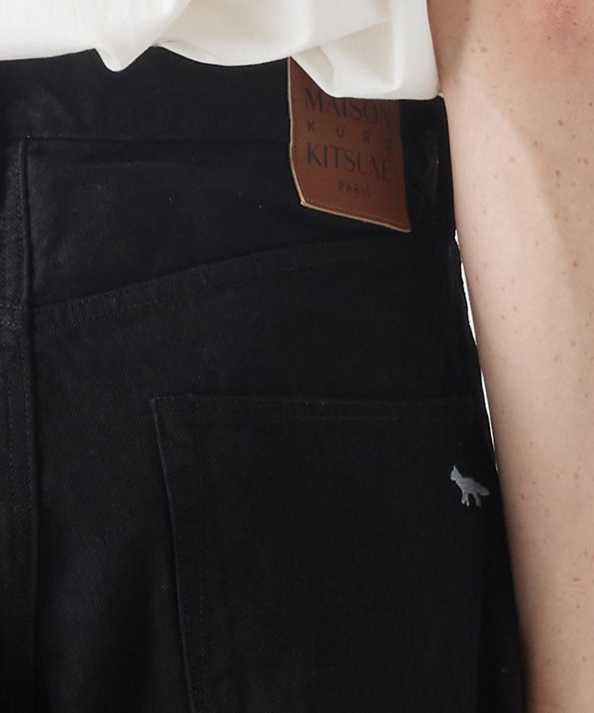 MAISON KITSUNÉ X KURO SELVEDGE DENIM PANTS