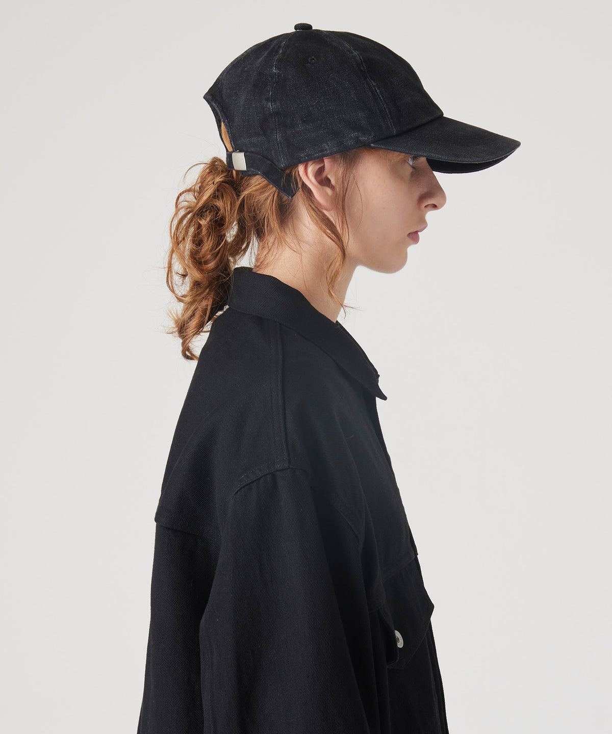 MAISON KITSUNÉ X KURO BLACK DENIM CAP