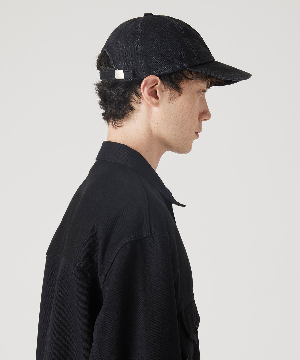MAISON KITSUNÉ X KURO BLACK DENIM CAP