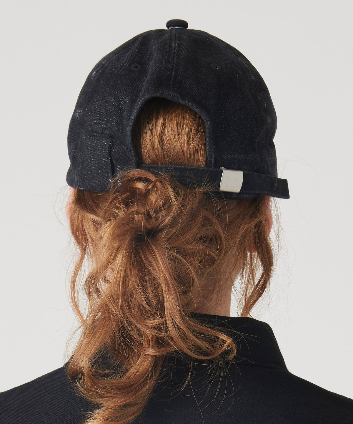 MAISON KITSUNÉ X KURO BLACK DENIM CAP