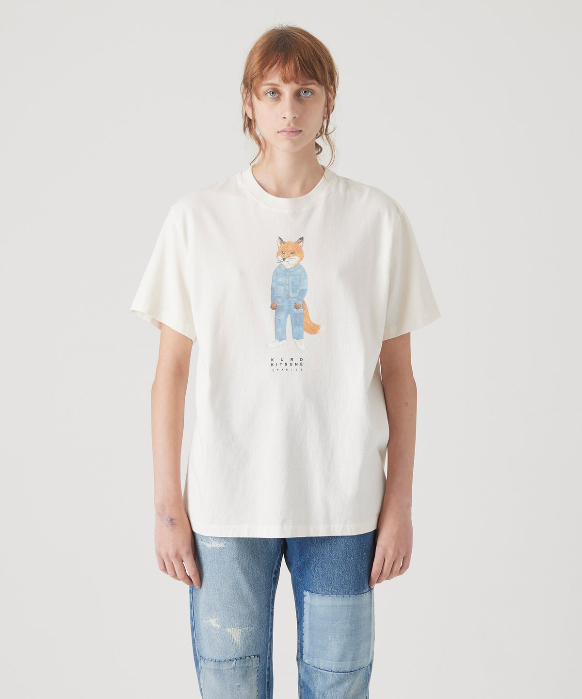 MAISON KITSUNÉ X KURO THE CRAFTED FOX TEE