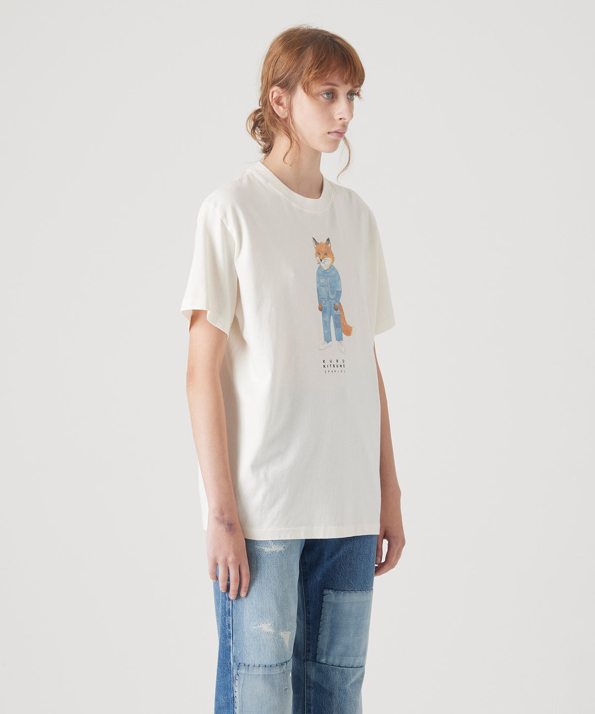 MAISON KITSUNÉ X KURO THE CRAFTED FOX TEE