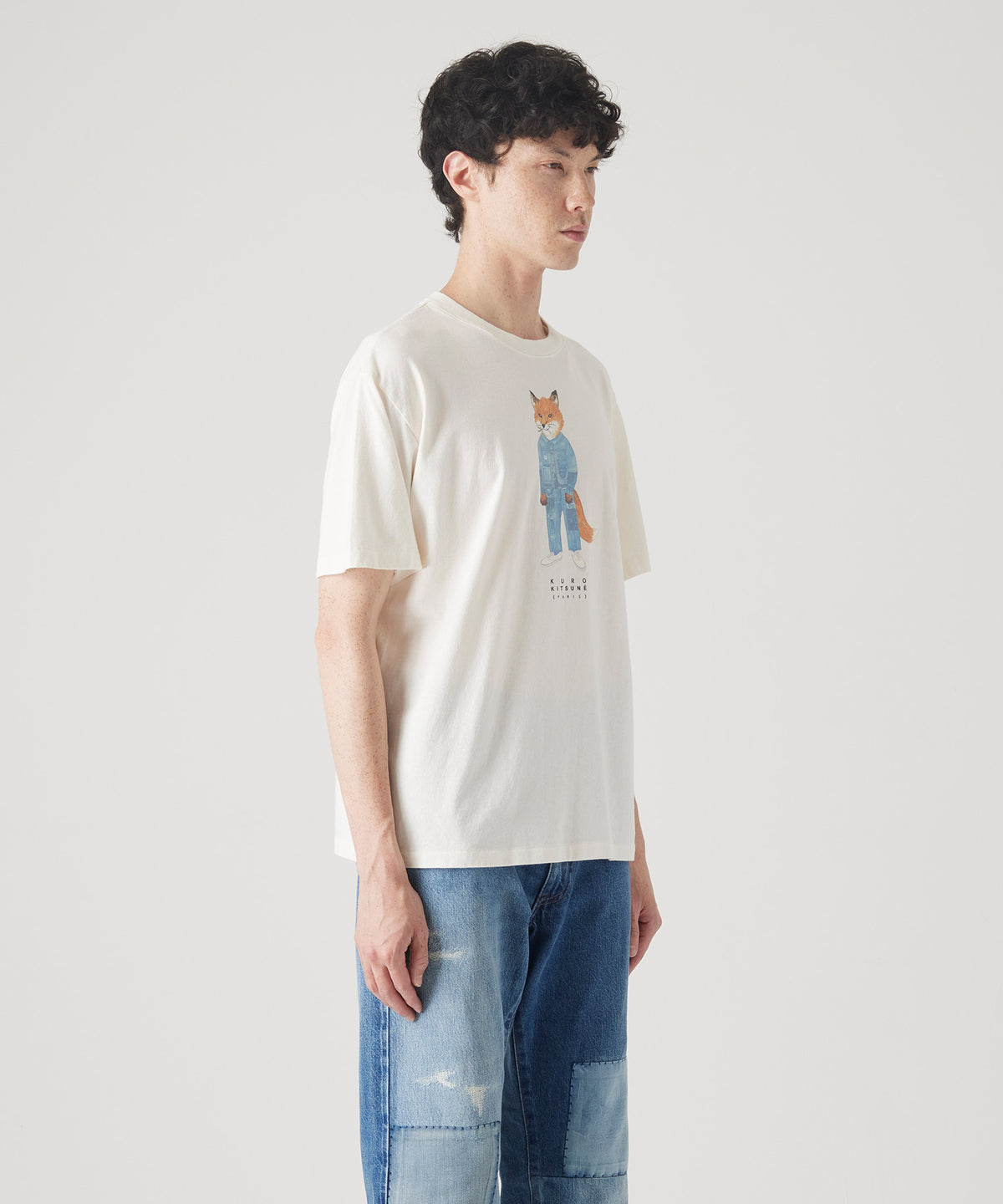 MAISON KITSUNÉ X KURO THE CRAFTED FOX TEE