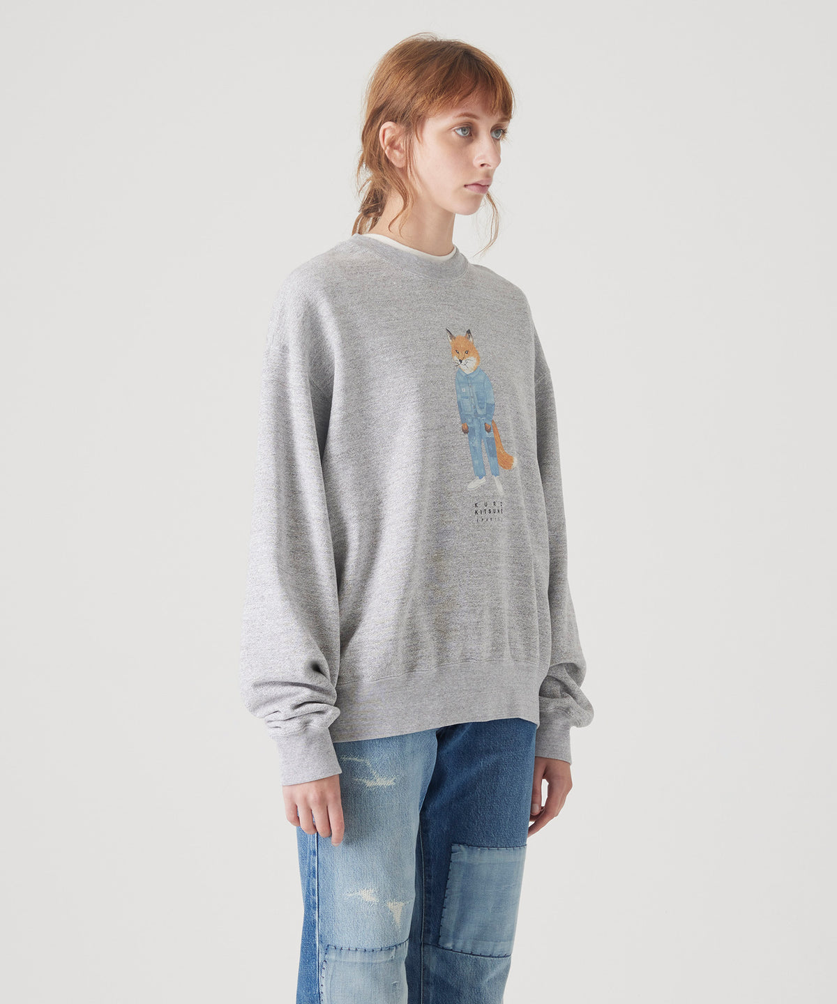 MAISON KITSUNÉ X KURO THE CRAFTED FOX SWEATSHIRT