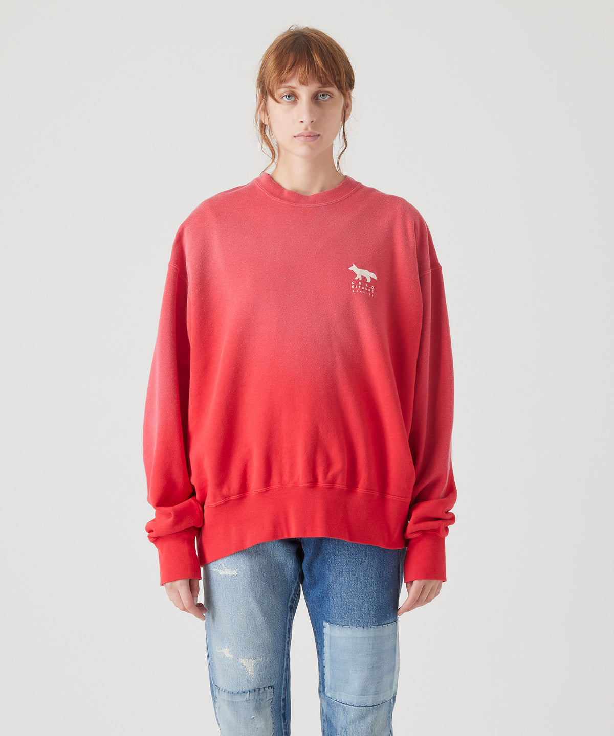 MAISON KITSUNÉ X KURO SUNFADE FOX SWEATSHIRT