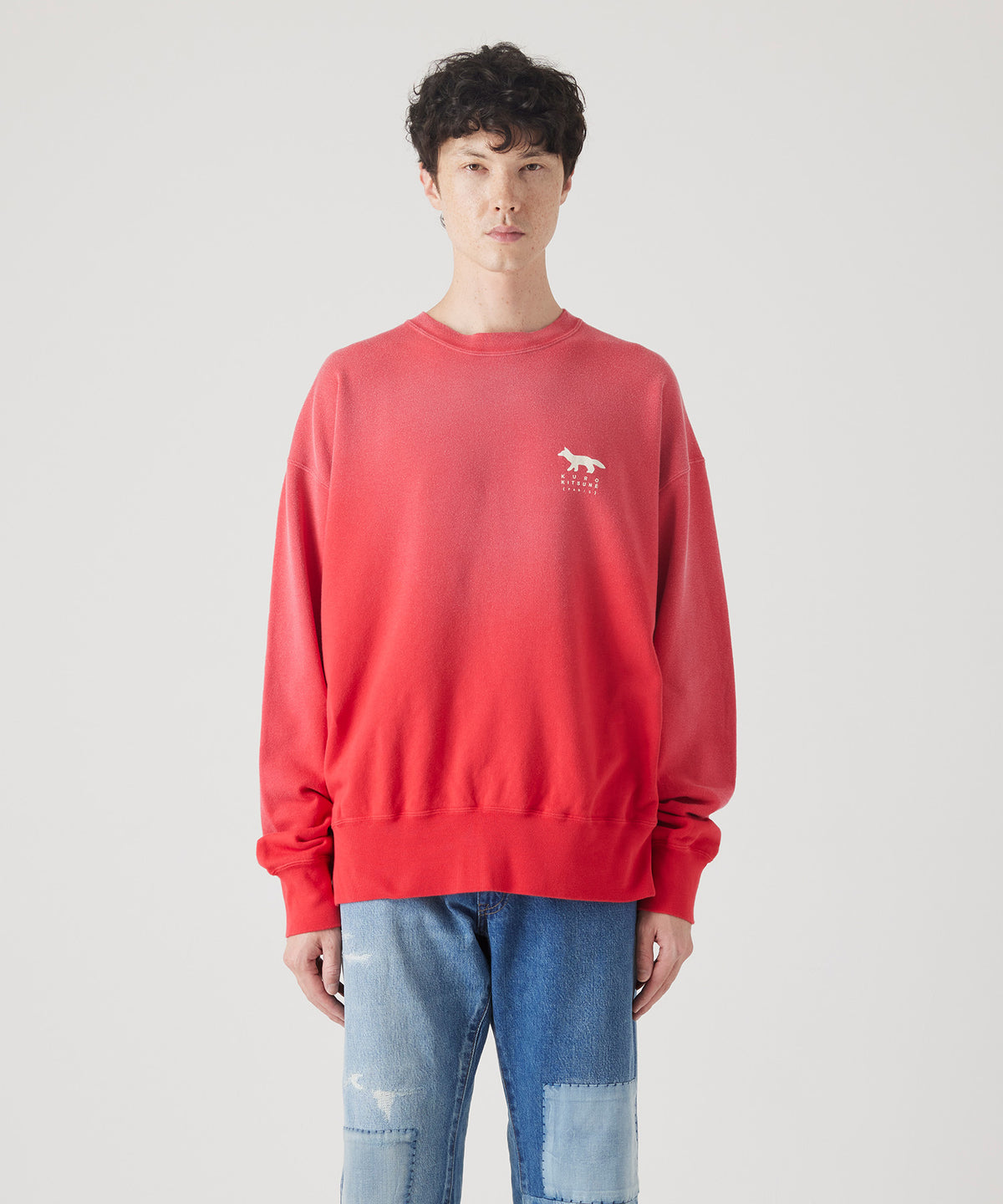 MAISON KITSUNÉ X KURO SUNFADE FOX SWEATSHIRT