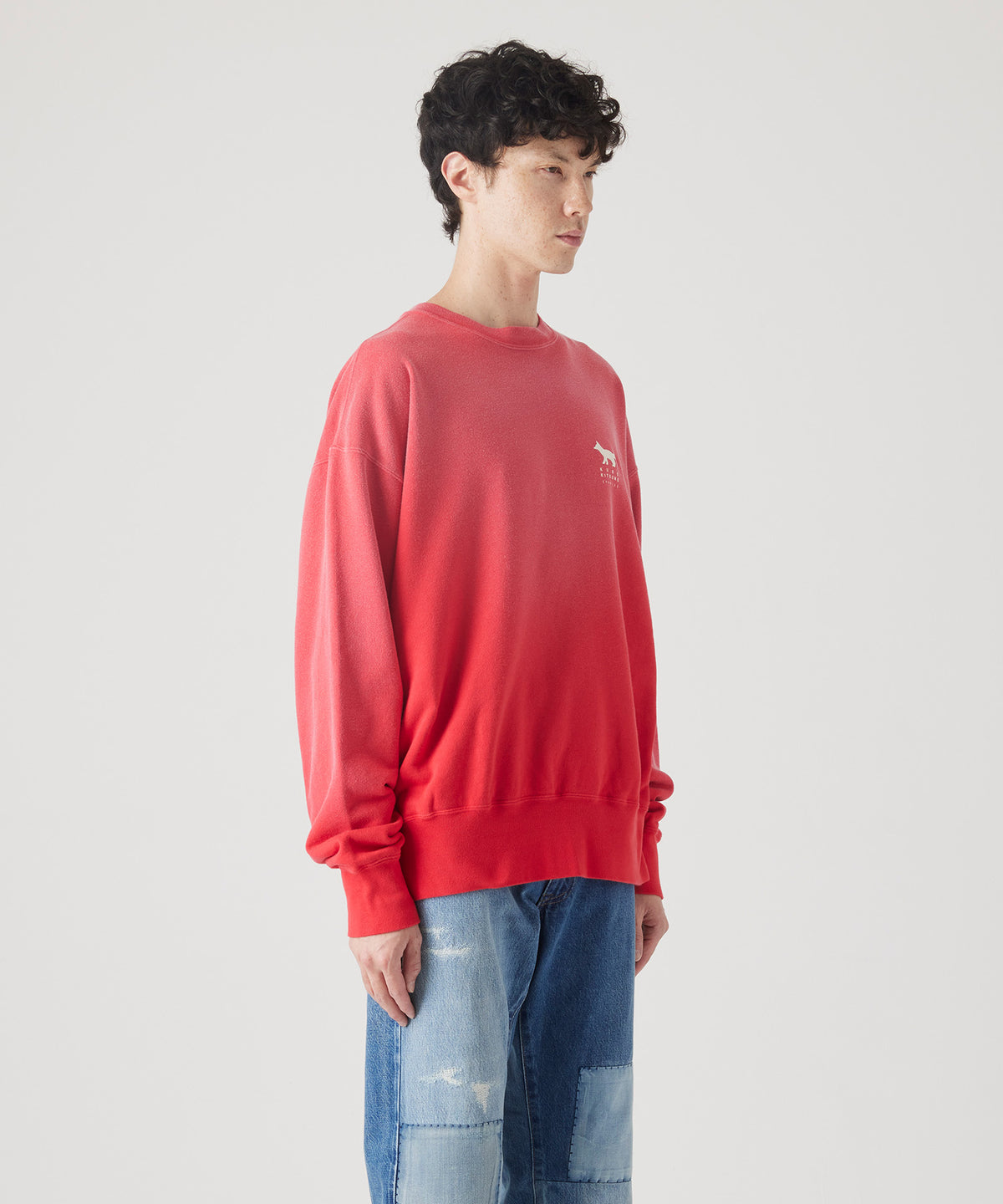 MAISON KITSUNÉ X KURO SUNFADE FOX SWEATSHIRT