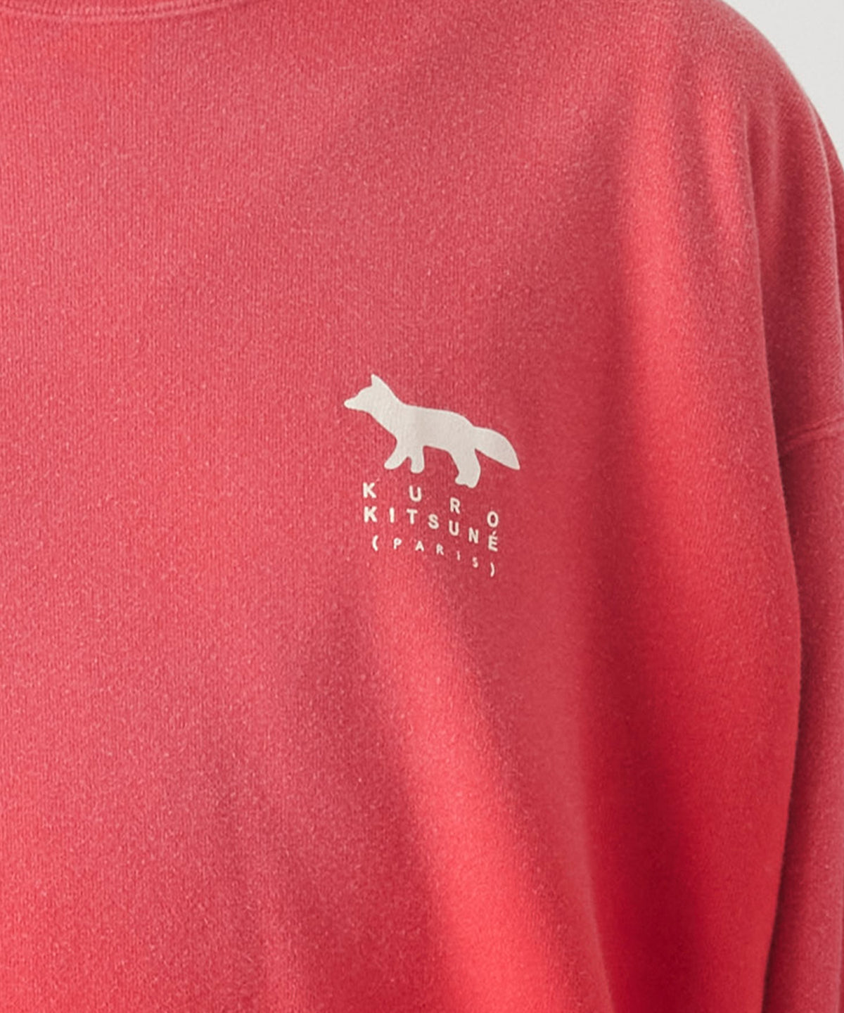 MAISON KITSUNÉ X KURO SUNFADE FOX SWEATSHIRT