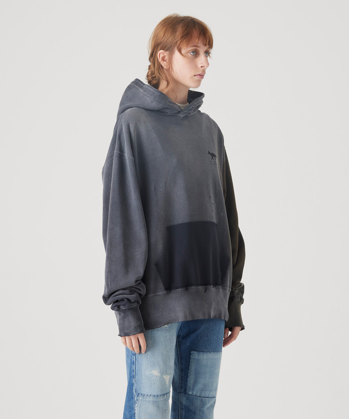 MAISON KITSUNÉ X KURO PATCHWORKED FOX PARKA