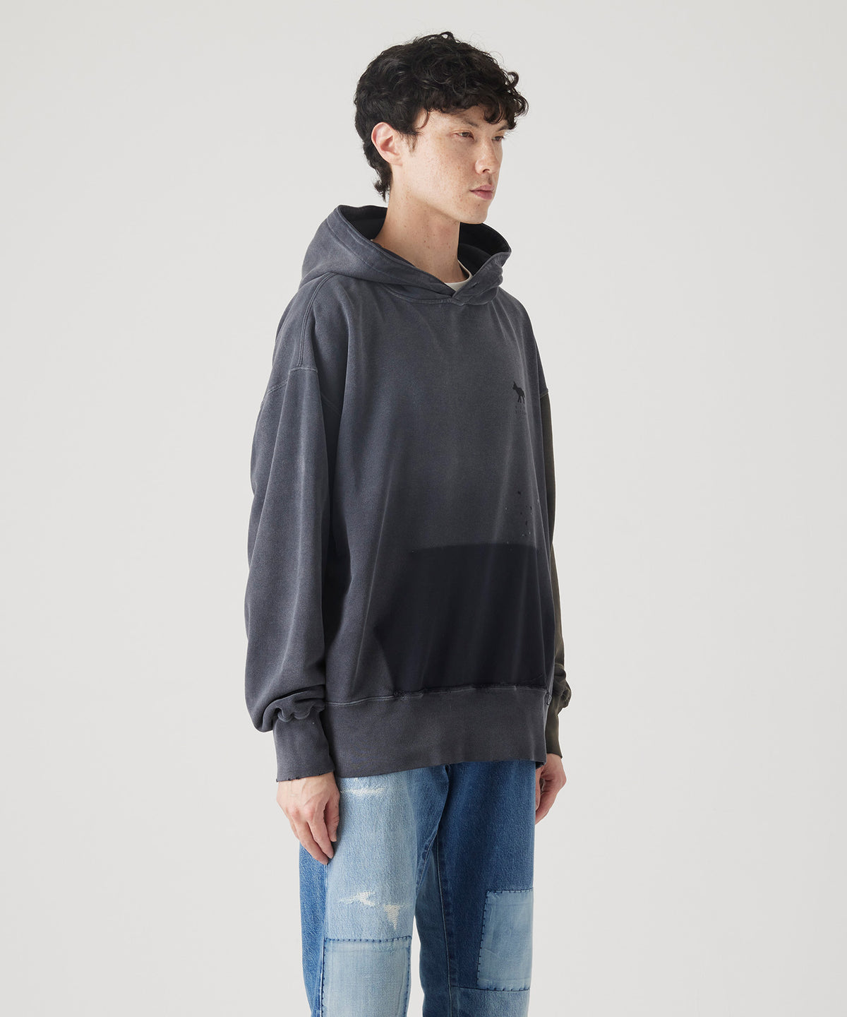 MAISON KITSUNÉ X KURO PATCHWORKED FOX PARKA