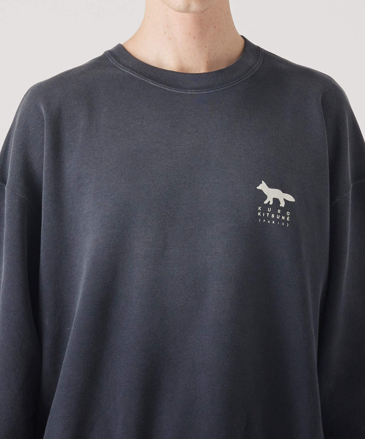 MAISON KITSUNÉ X KURO SUNFADE FOX SWEATSHIRT