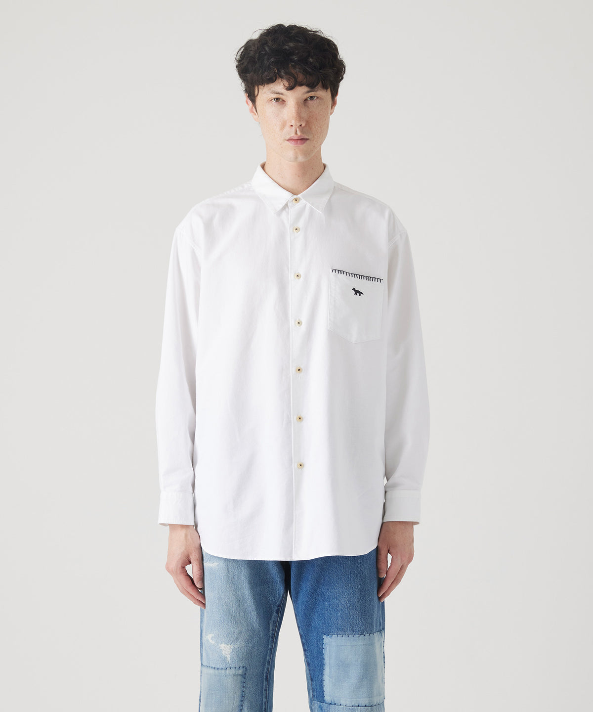 MAISON KITSUNÉ X KURO OXFORD SHIRT