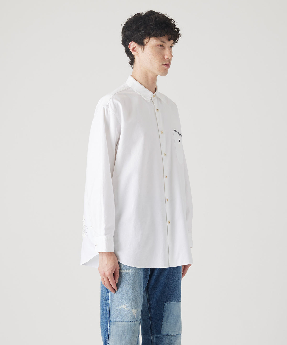 MAISON KITSUNÉ X KURO OXFORD SHIRT