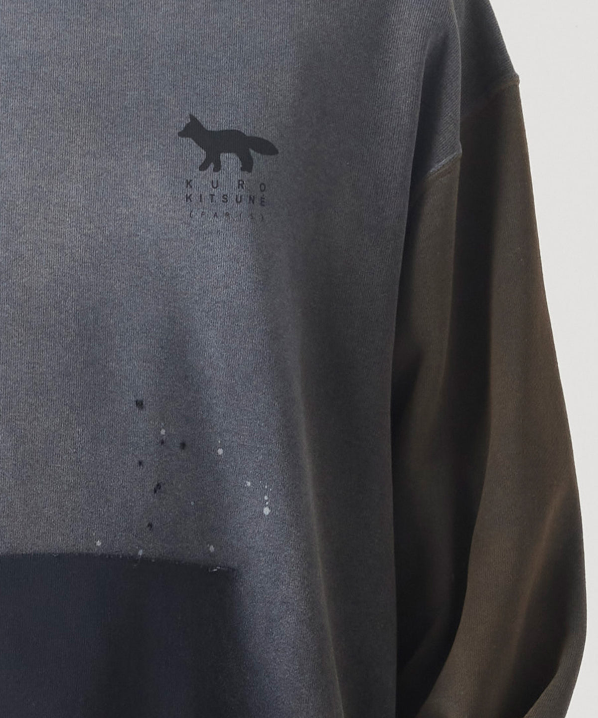 MAISON KITSUNÉ X KURO PATCHWORKED FOX PARKA