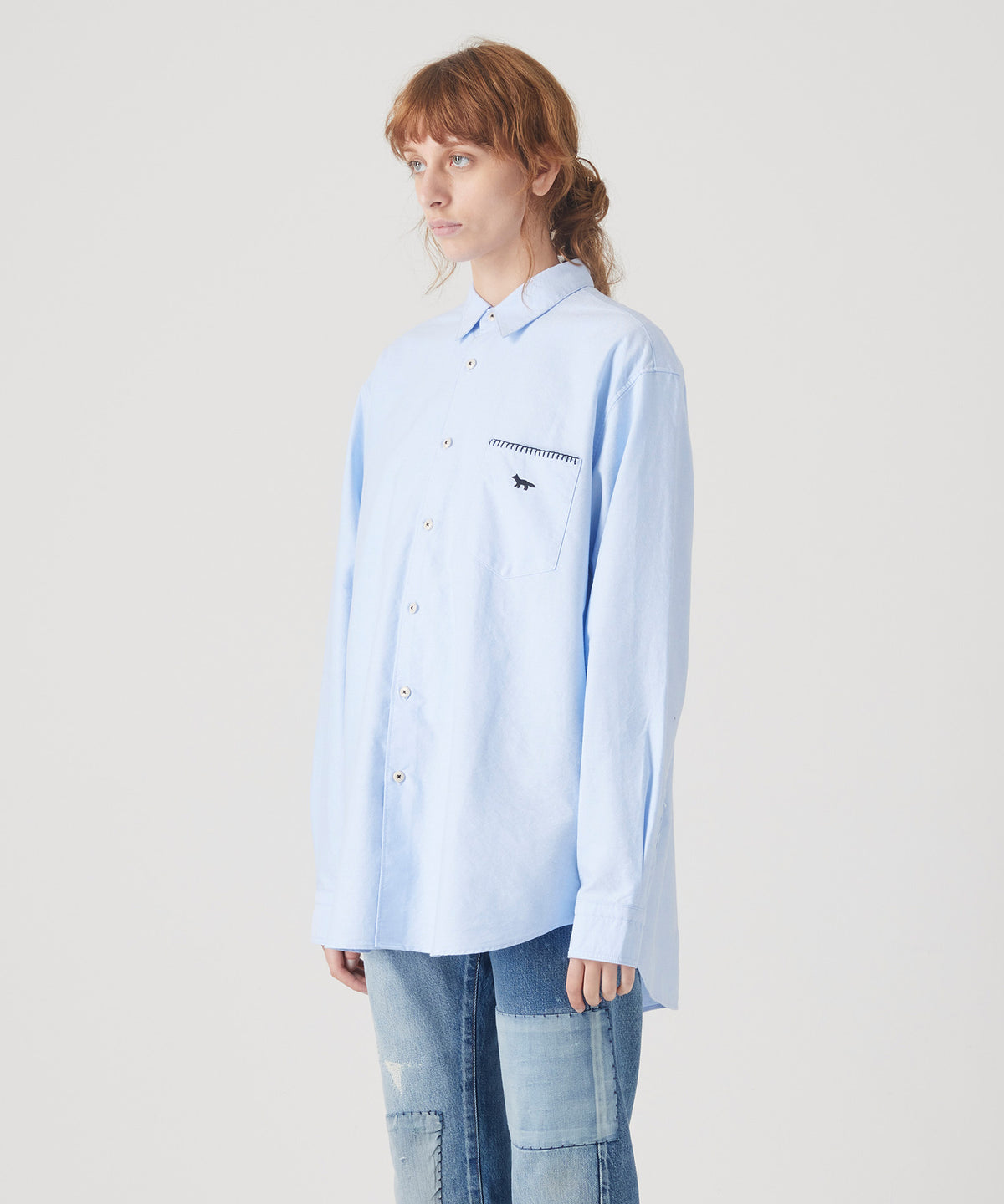 MAISON KITSUNÉ X KURO OXFORD SHIRT