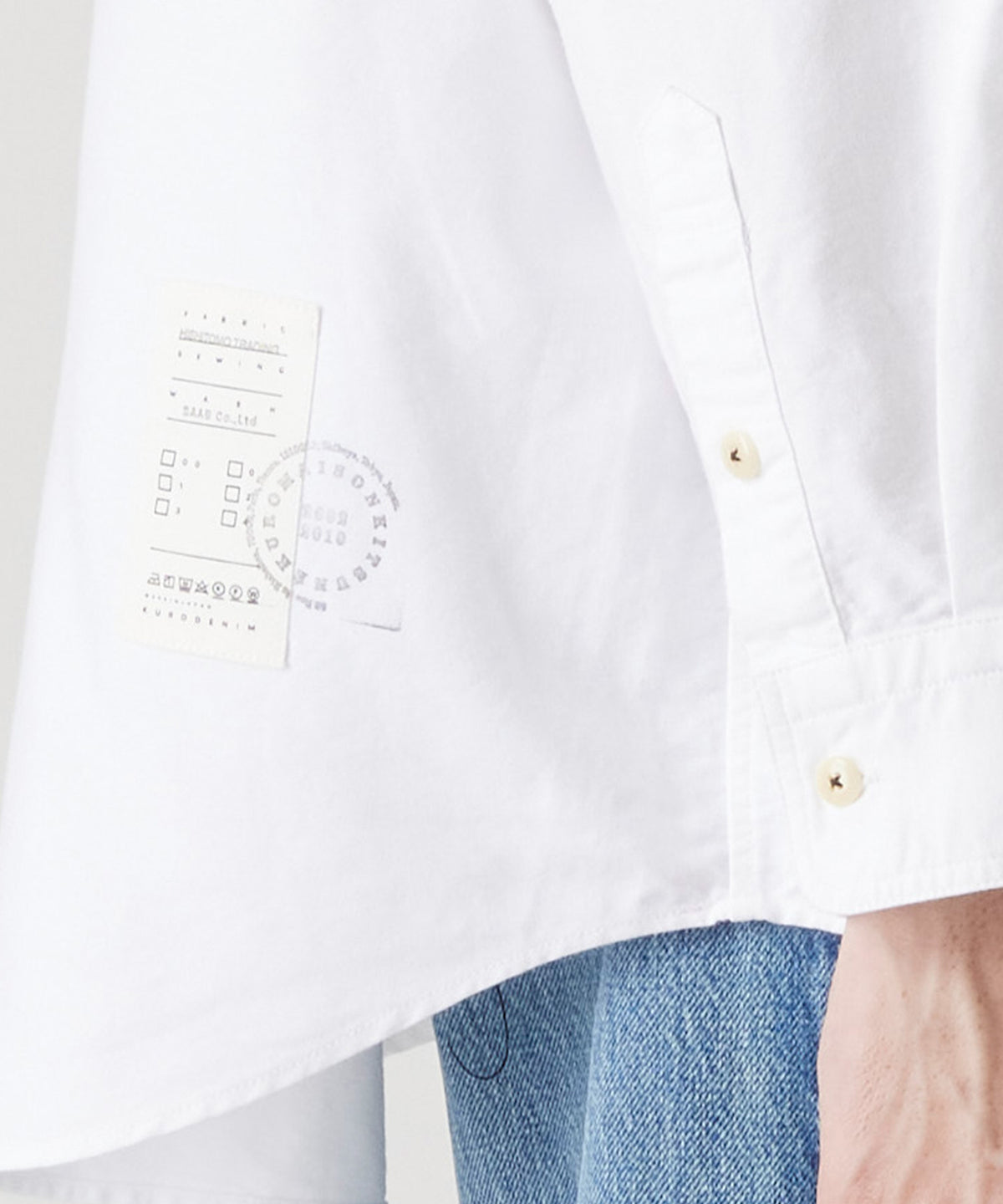 MAISON KITSUNÉ X KURO OXFORD SHIRT