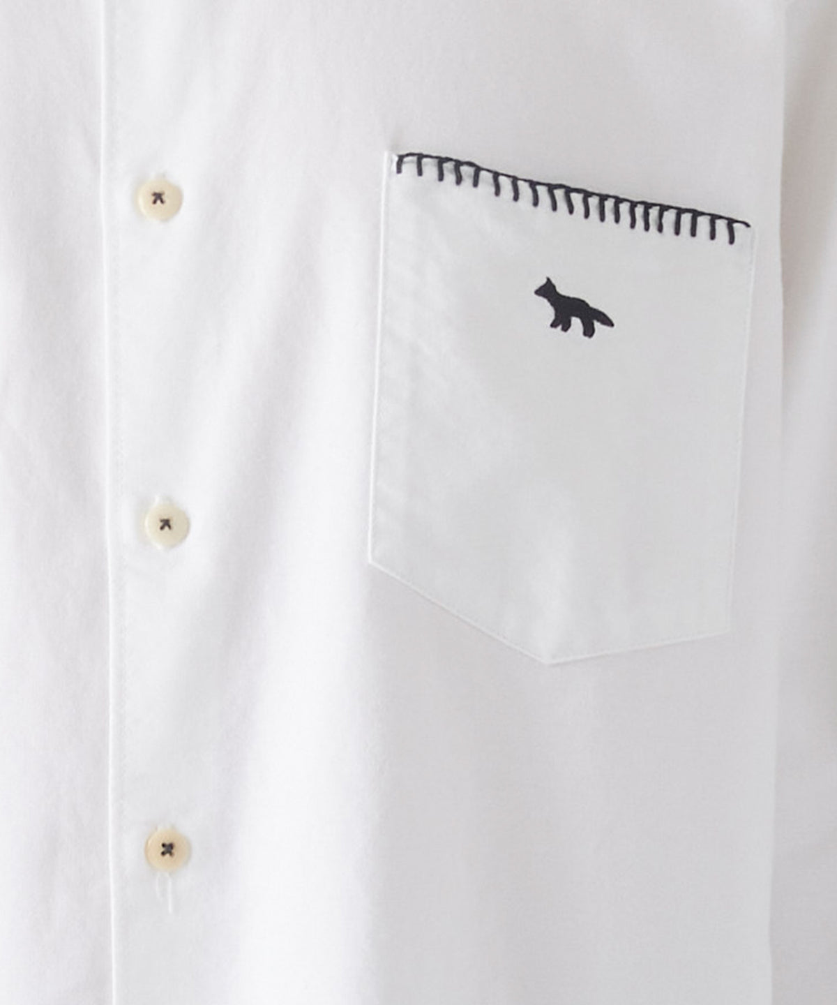 MAISON KITSUNÉ X KURO OXFORD SHIRT