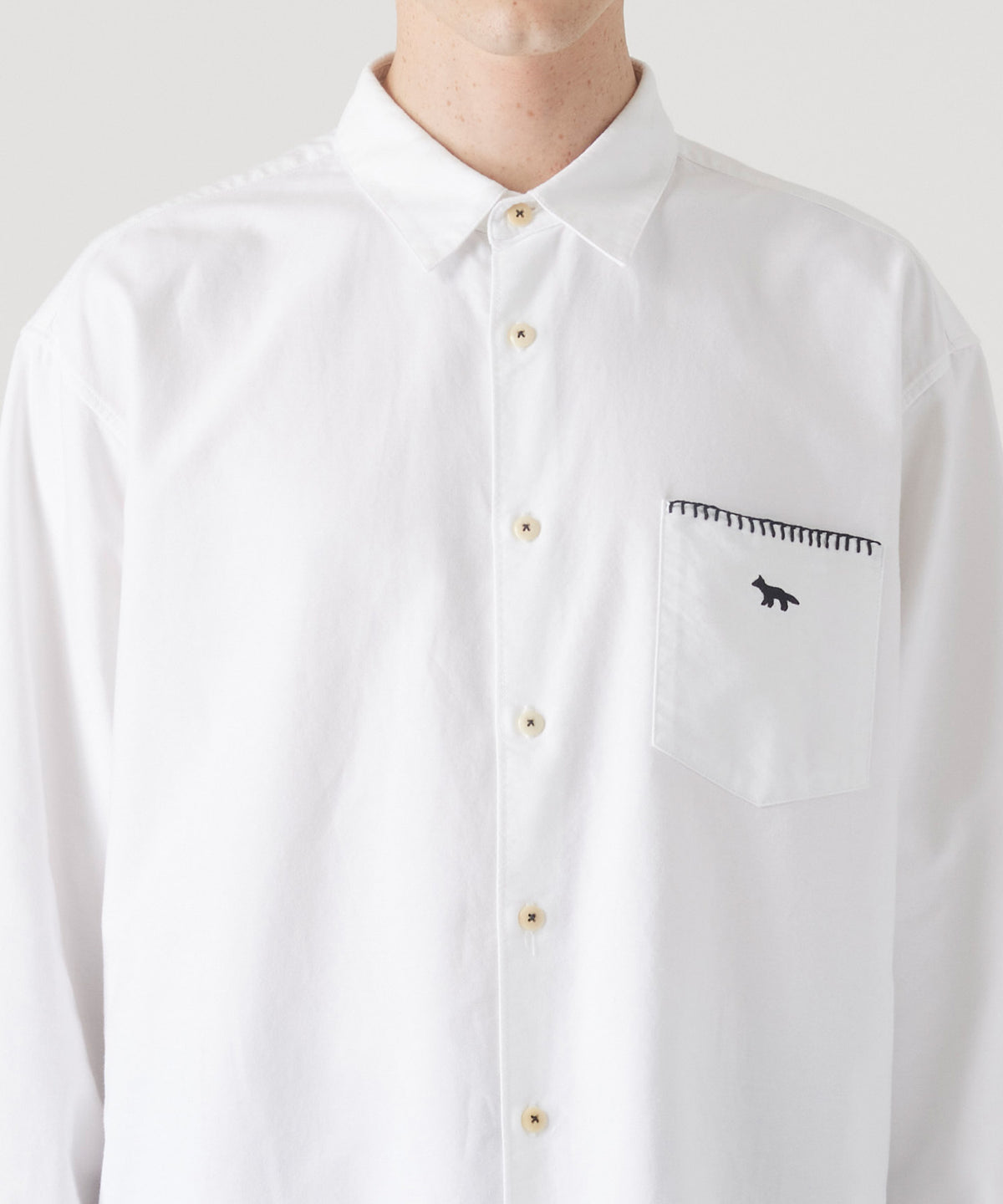 MAISON KITSUNÉ X KURO OXFORD SHIRT