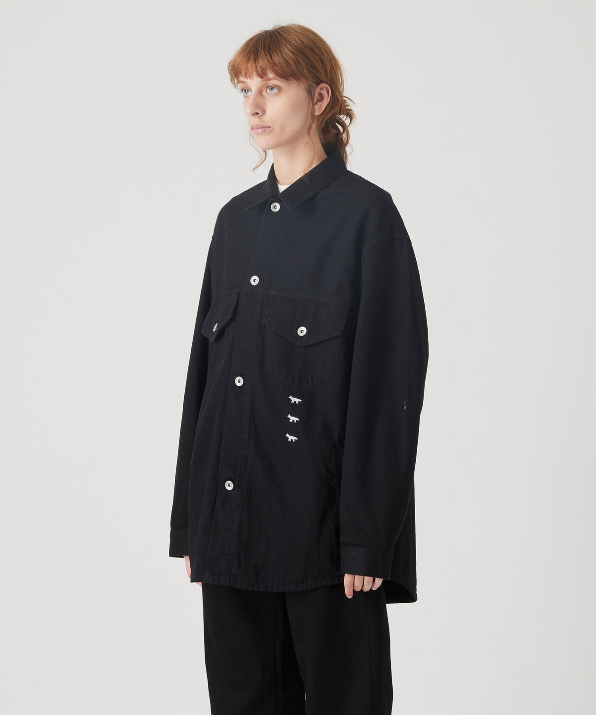MAISON KITSUNÉ X KURO DENIM SHIRT