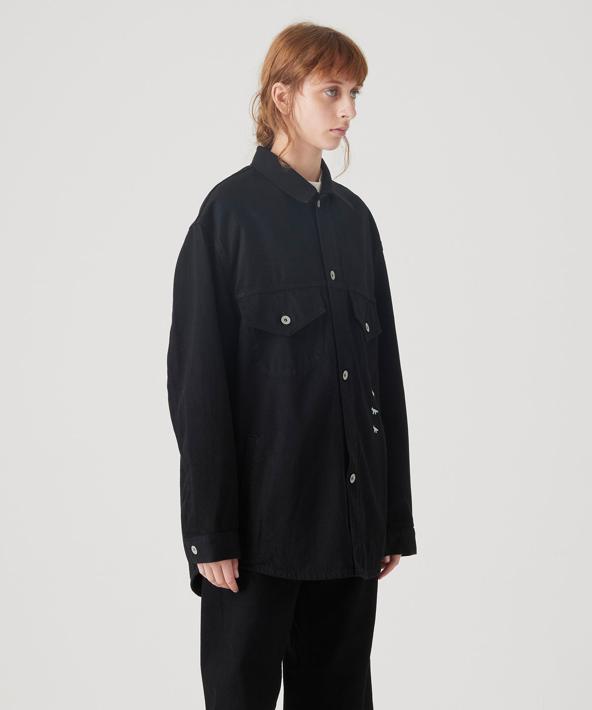 MAISON KITSUNÉ X KURO DENIM SHIRT