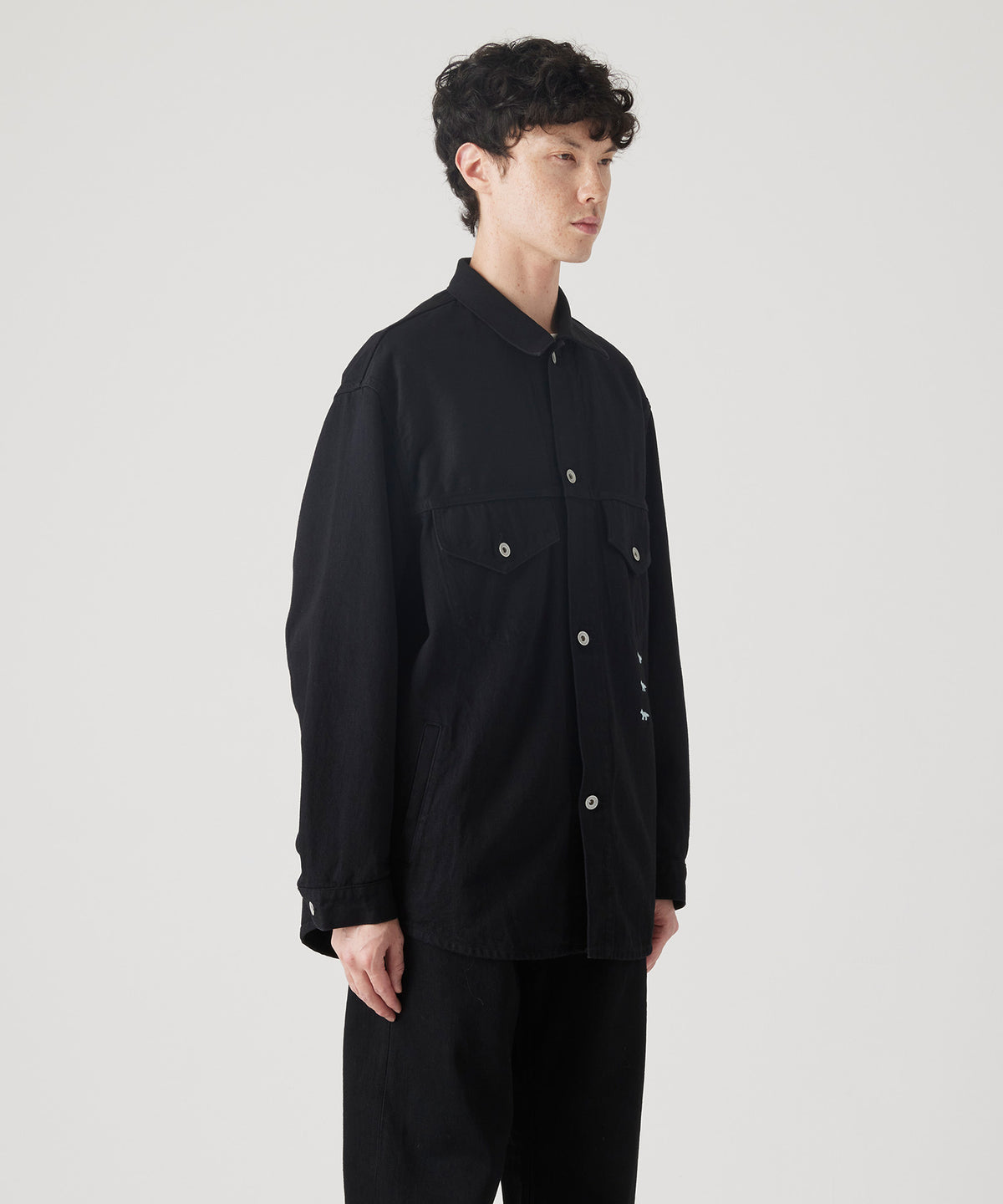 MAISON KITSUNÉ X KURO DENIM SHIRT