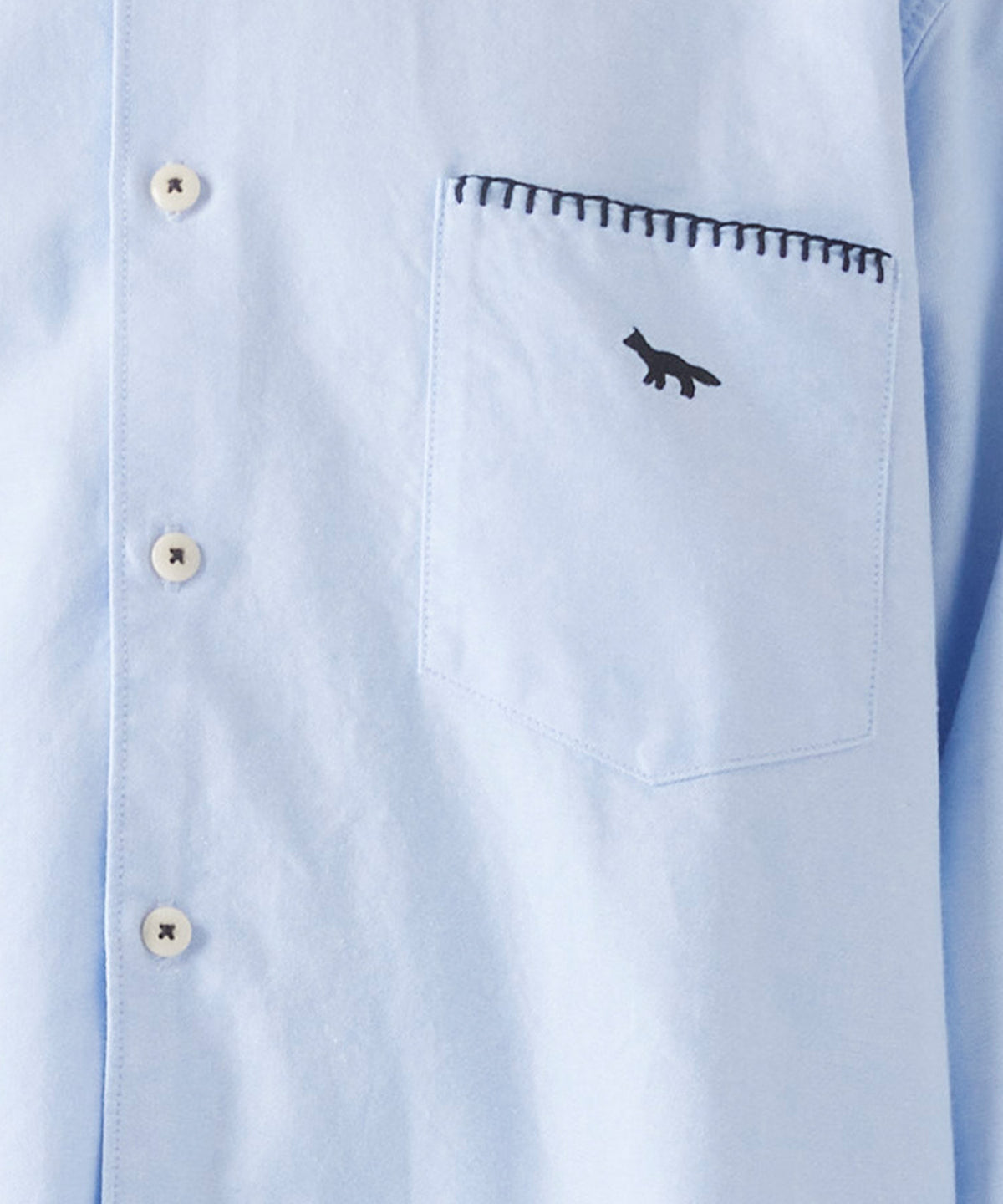 MAISON KITSUNÉ X KURO OXFORD SHIRT