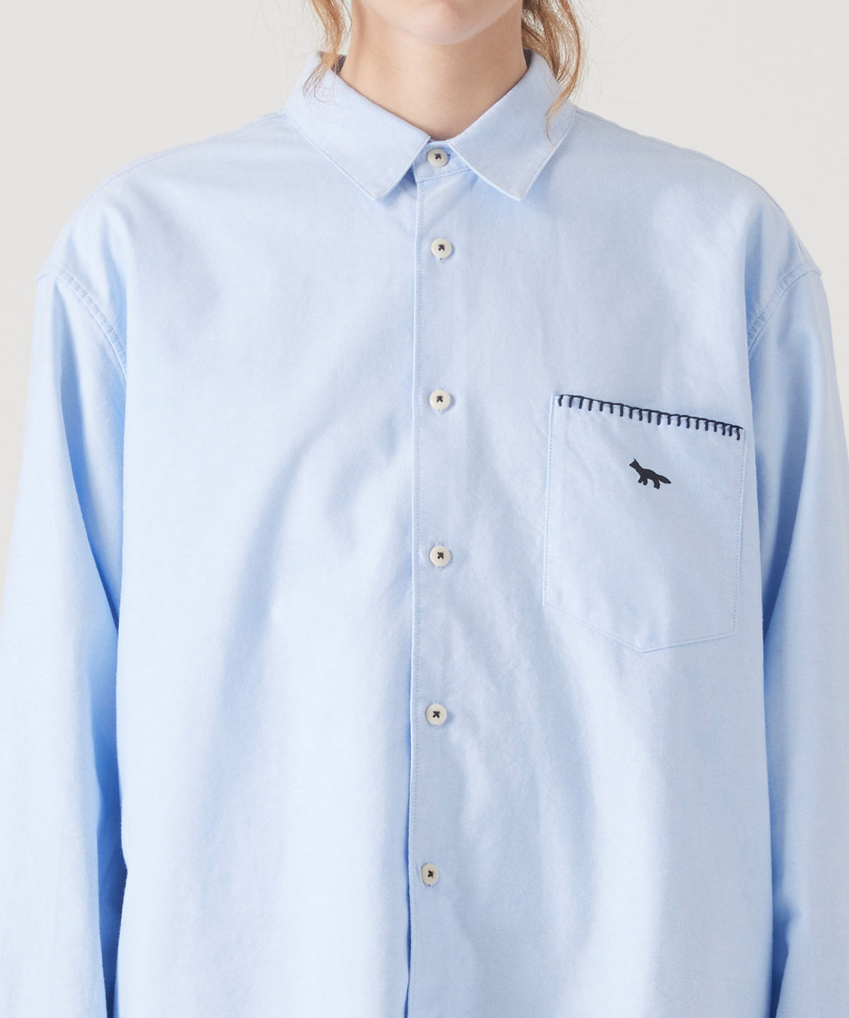 MAISON KITSUNÉ X KURO OXFORD SHIRT