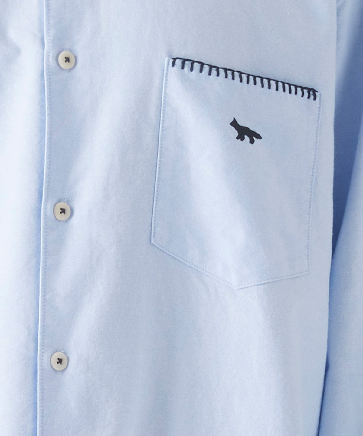 MAISON KITSUNÉ X KURO OXFORD SHIRT