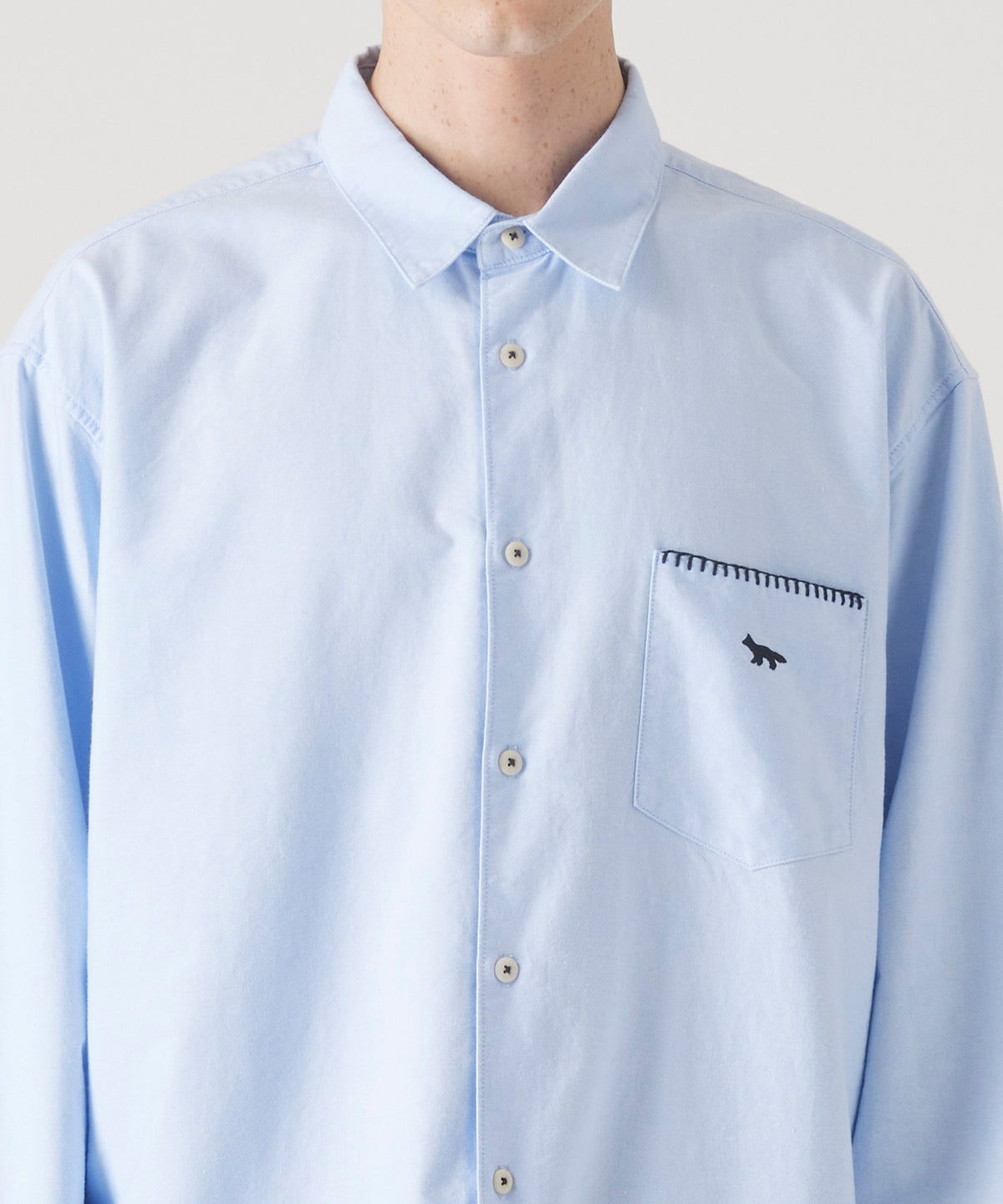 MAISON KITSUNÉ X KURO OXFORD SHIRT