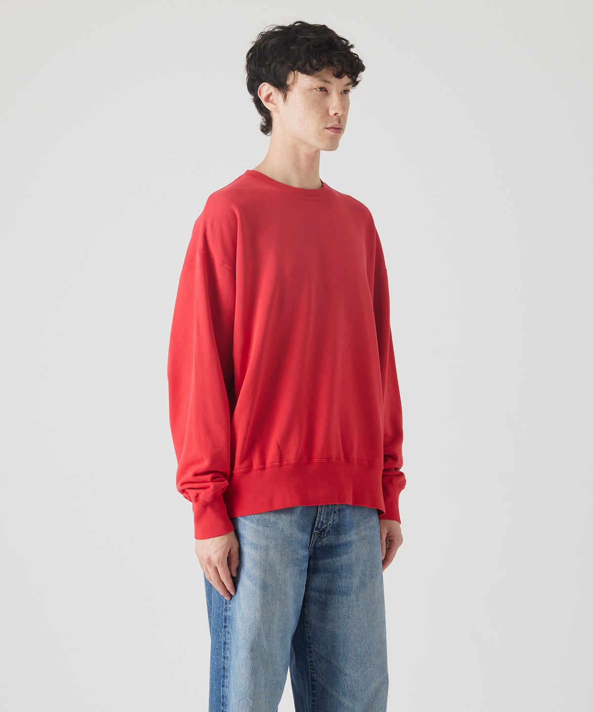 USED DYED CREW NECK SWEAT