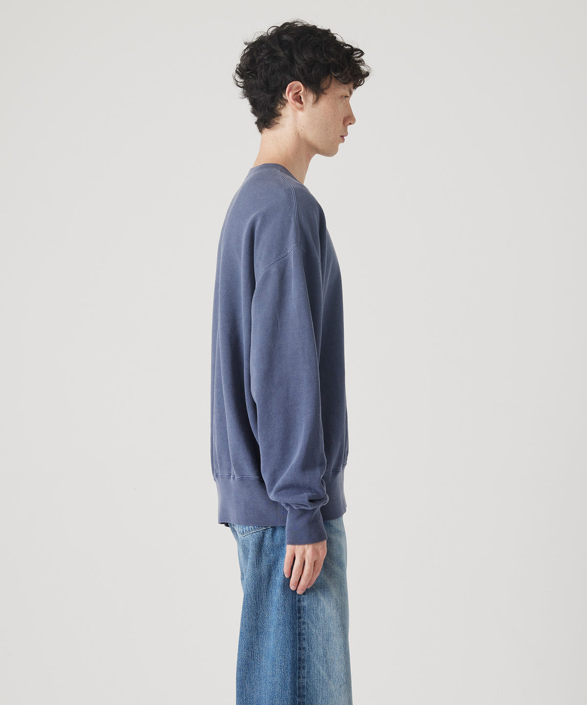 USED DYED CREW NECK SWEAT