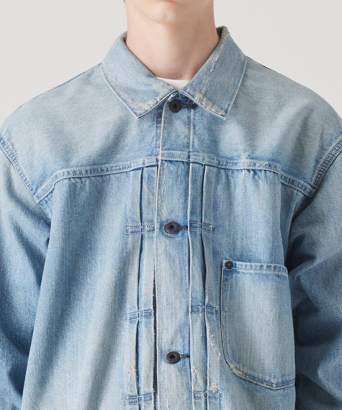 STANDARD DENIM JACKET - RATIO WASH 003