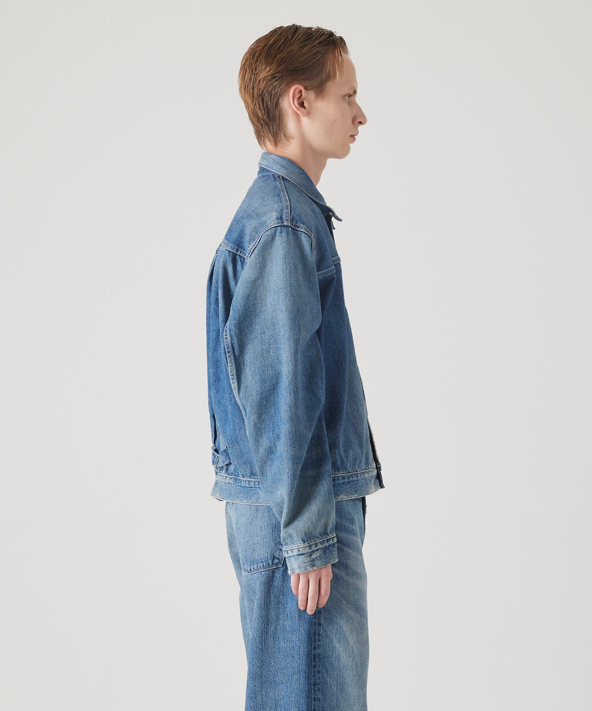 STANDARD DENIM JACKET - RATIO WASH 002