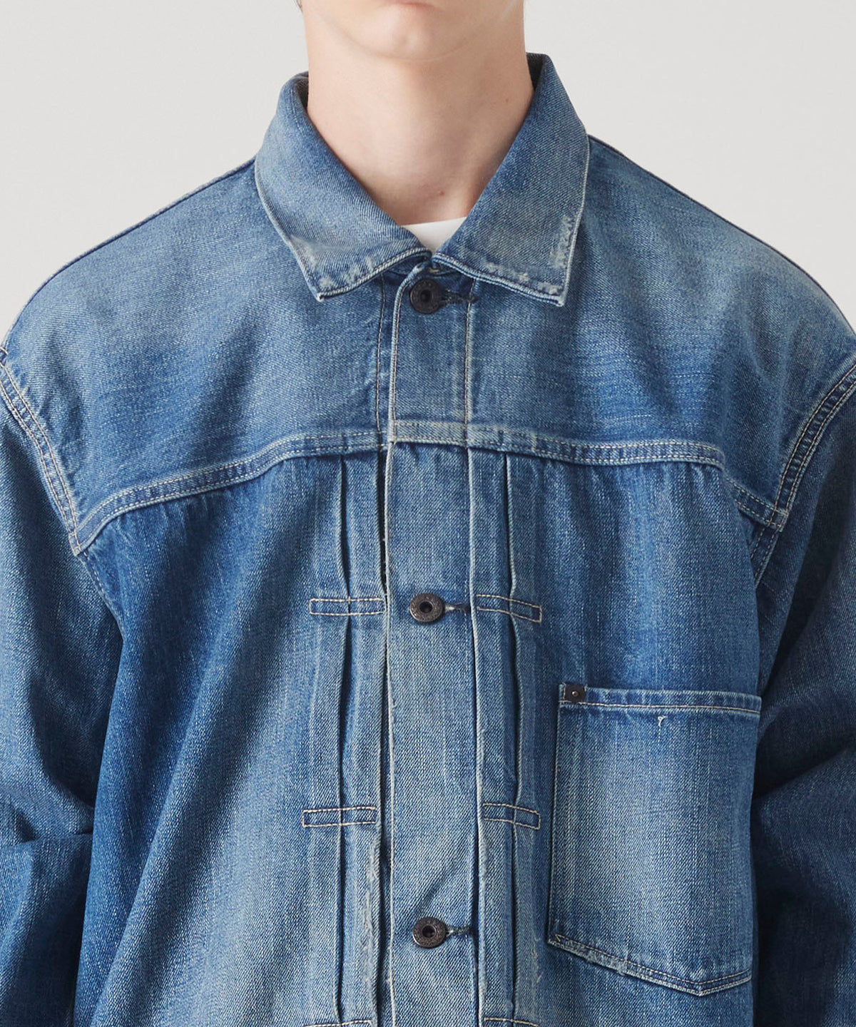 STANDARD DENIM JACKET - RATIO WASH 002