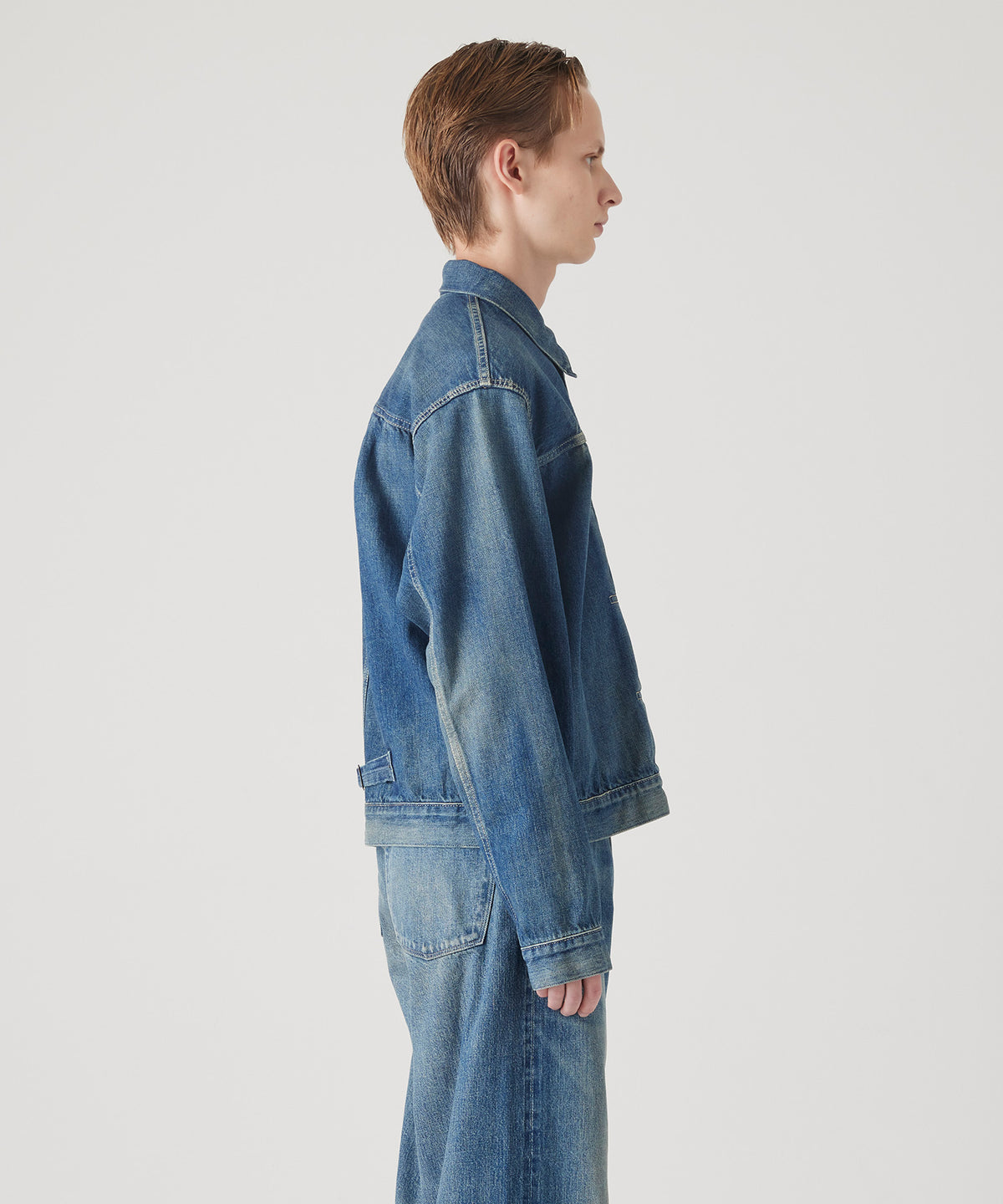 STANDARD DENIM JACKET - RATIO WASH 001