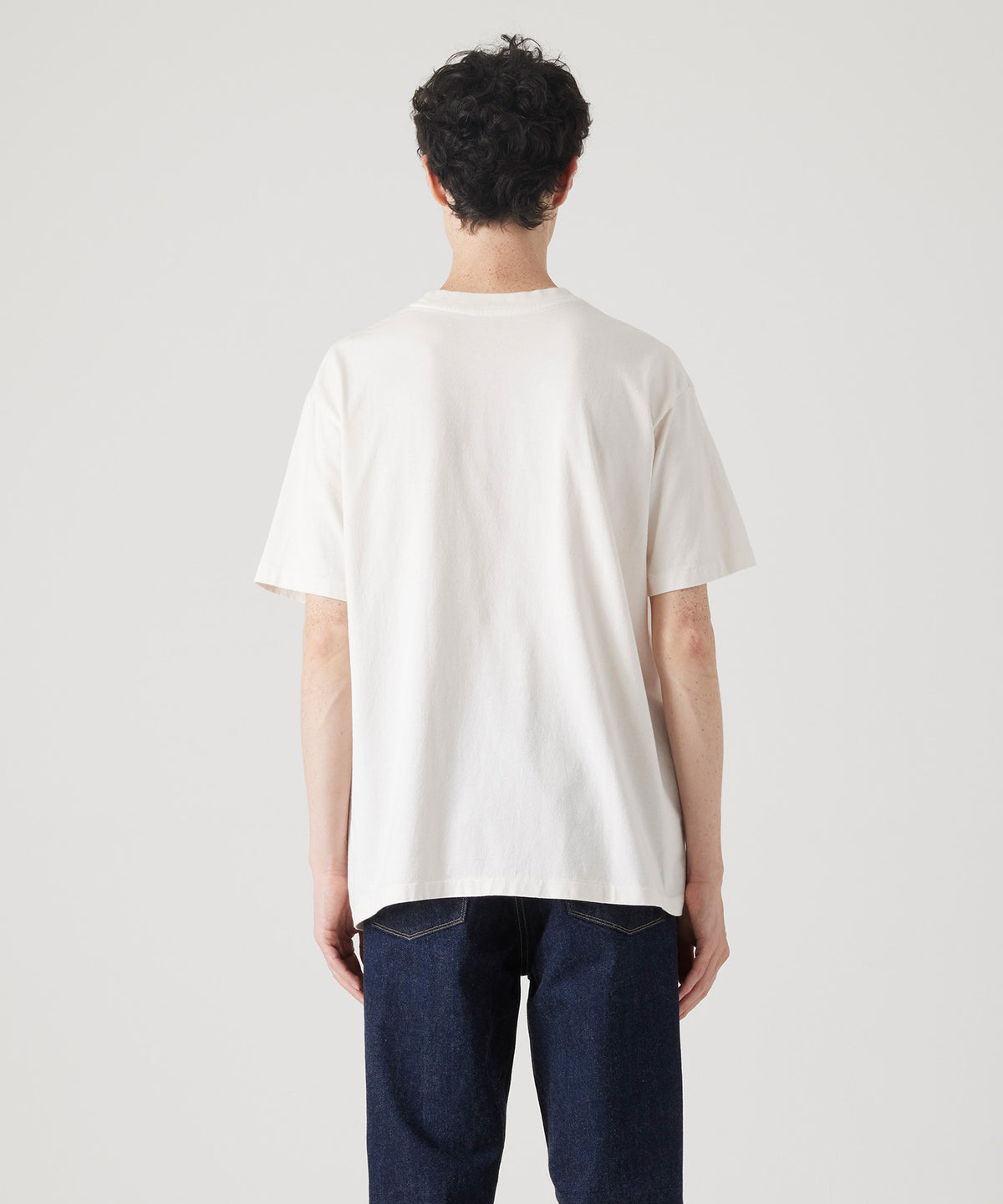 17/-ROUND SHAPE DYED TEE "Don't Chase"