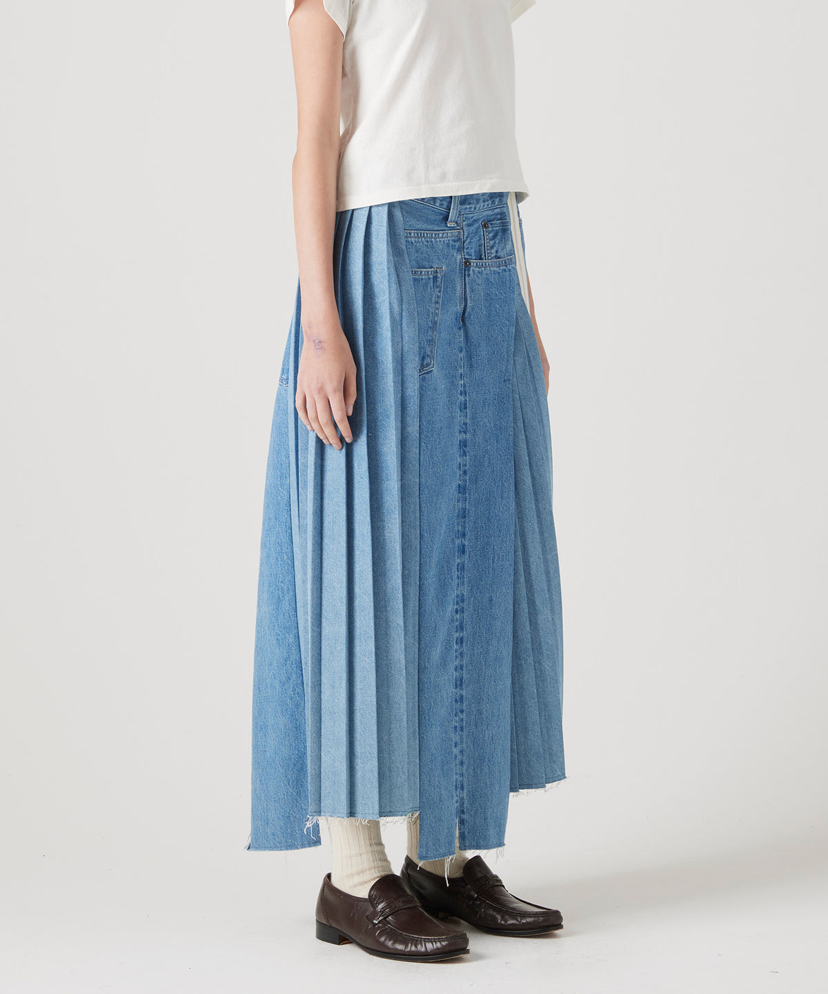 REMAKE DENIM MARK VI SKIRT