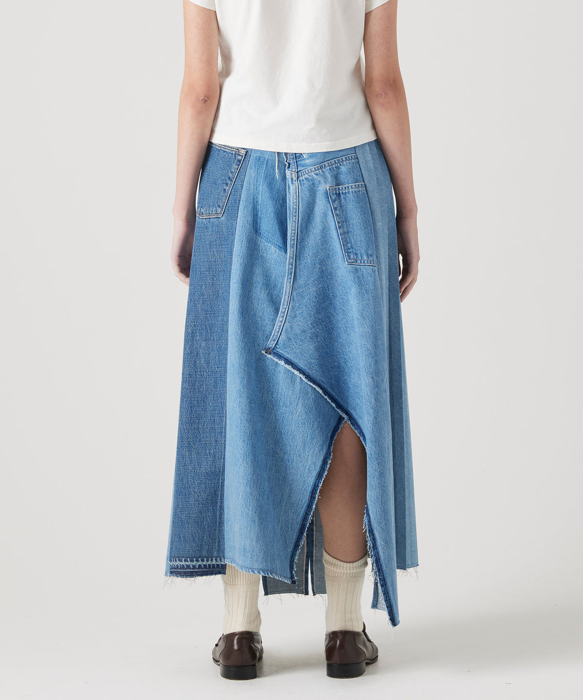 REMAKE DENIM MARK VI SKIRT