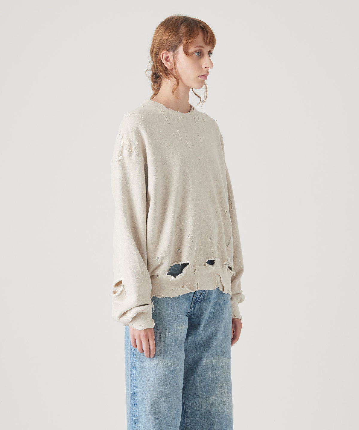 MORE DAMAGE CREW NECK SWEAT