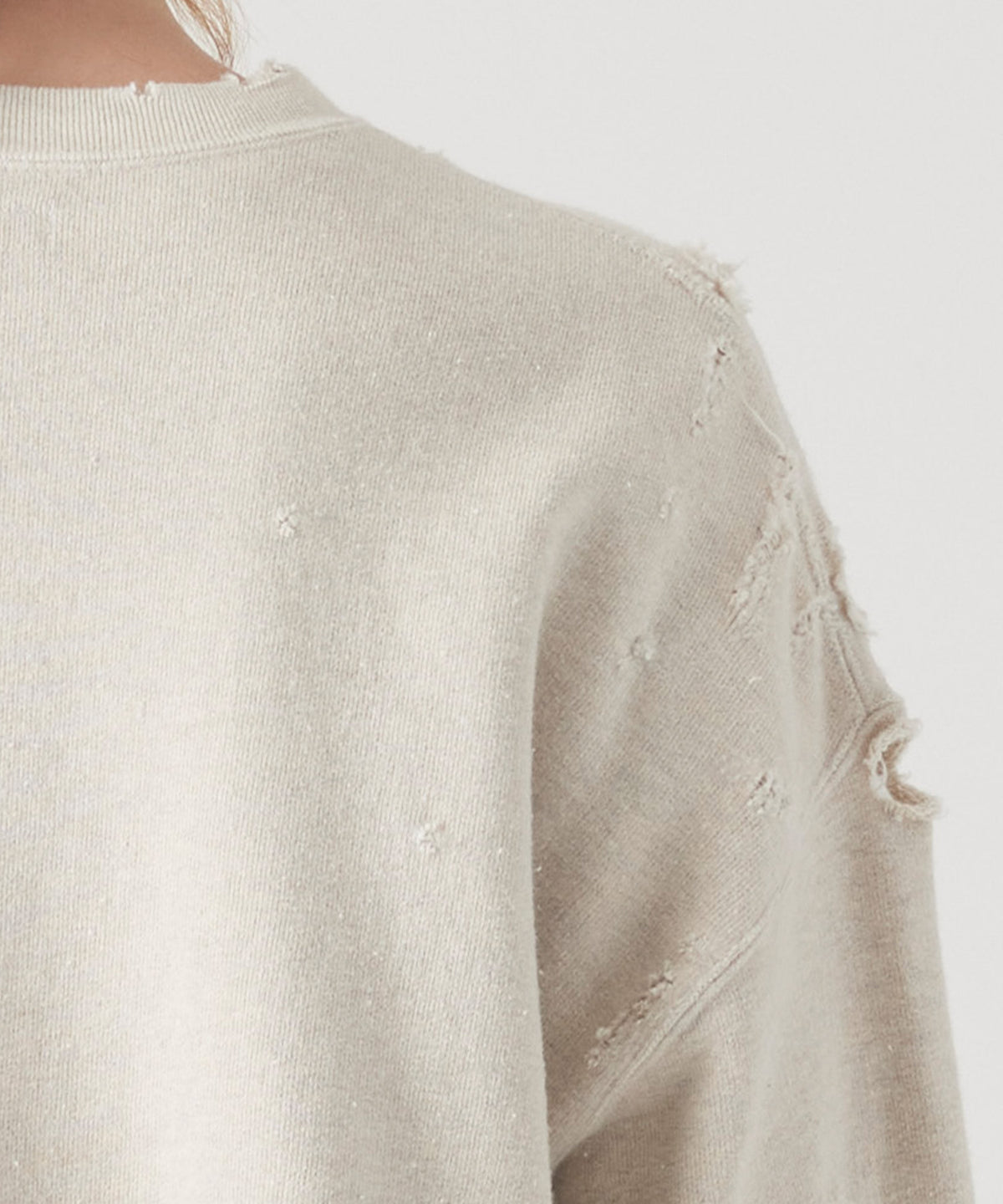 MORE DAMAGE CREW NECK SWEAT