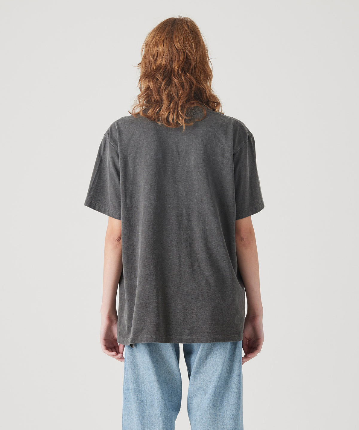 17/-ROUND SHAPE DYED TEE "In The"
