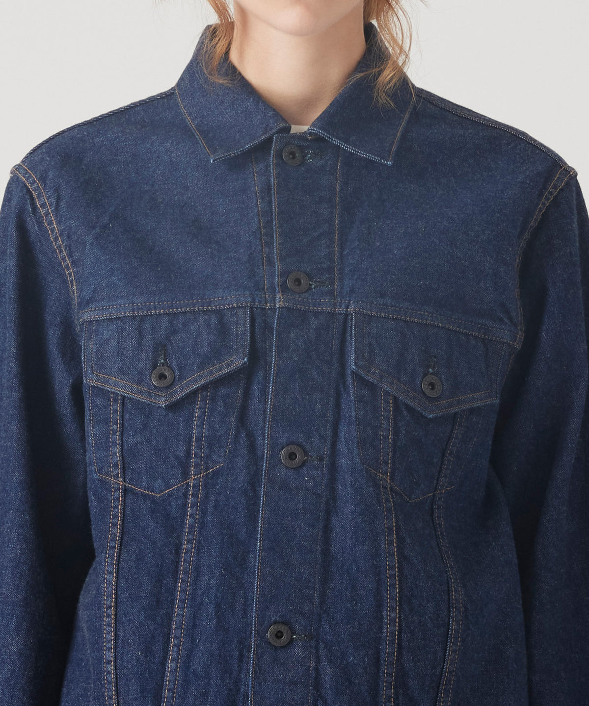 00s SLIM DENIM SHIRT
