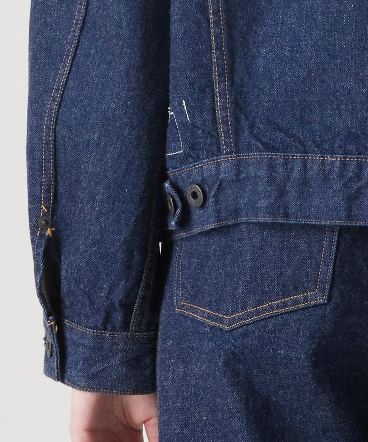 00s SLIM DENIM SHIRT