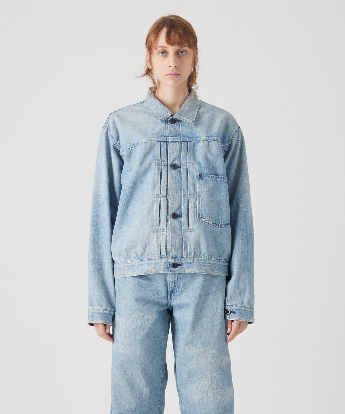 STANDARD DENIM JACKET - RATIO WASH 003