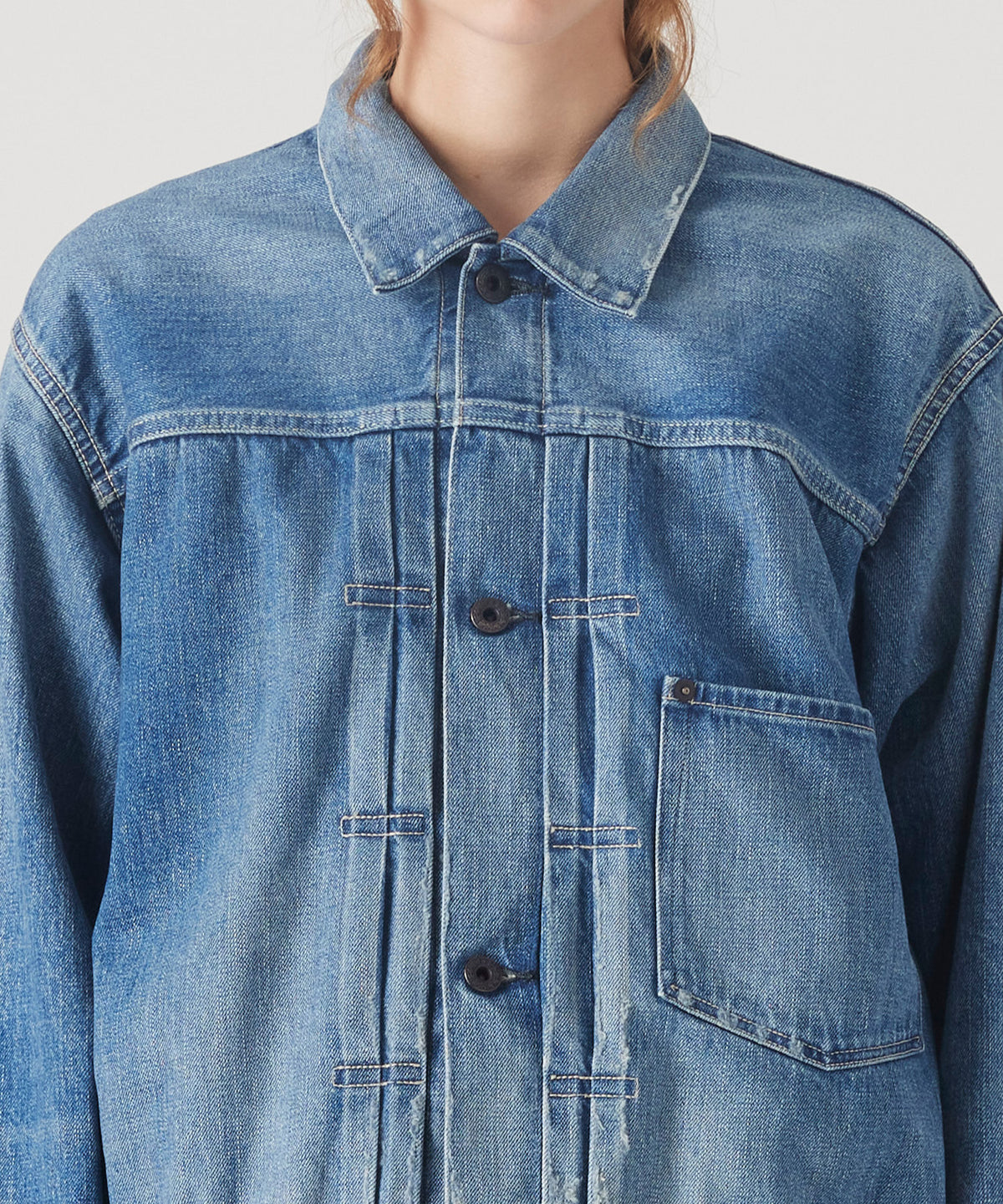 STANDARD DENIM JACKET - RATIO WASH 002