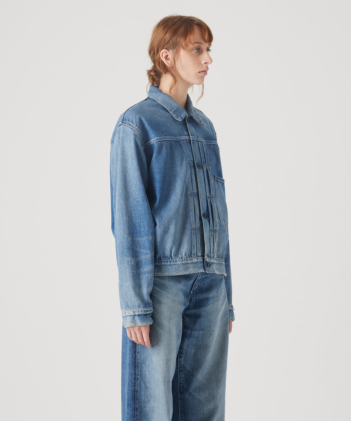 STANDARD DENIM JACKET - RATIO WASH 002