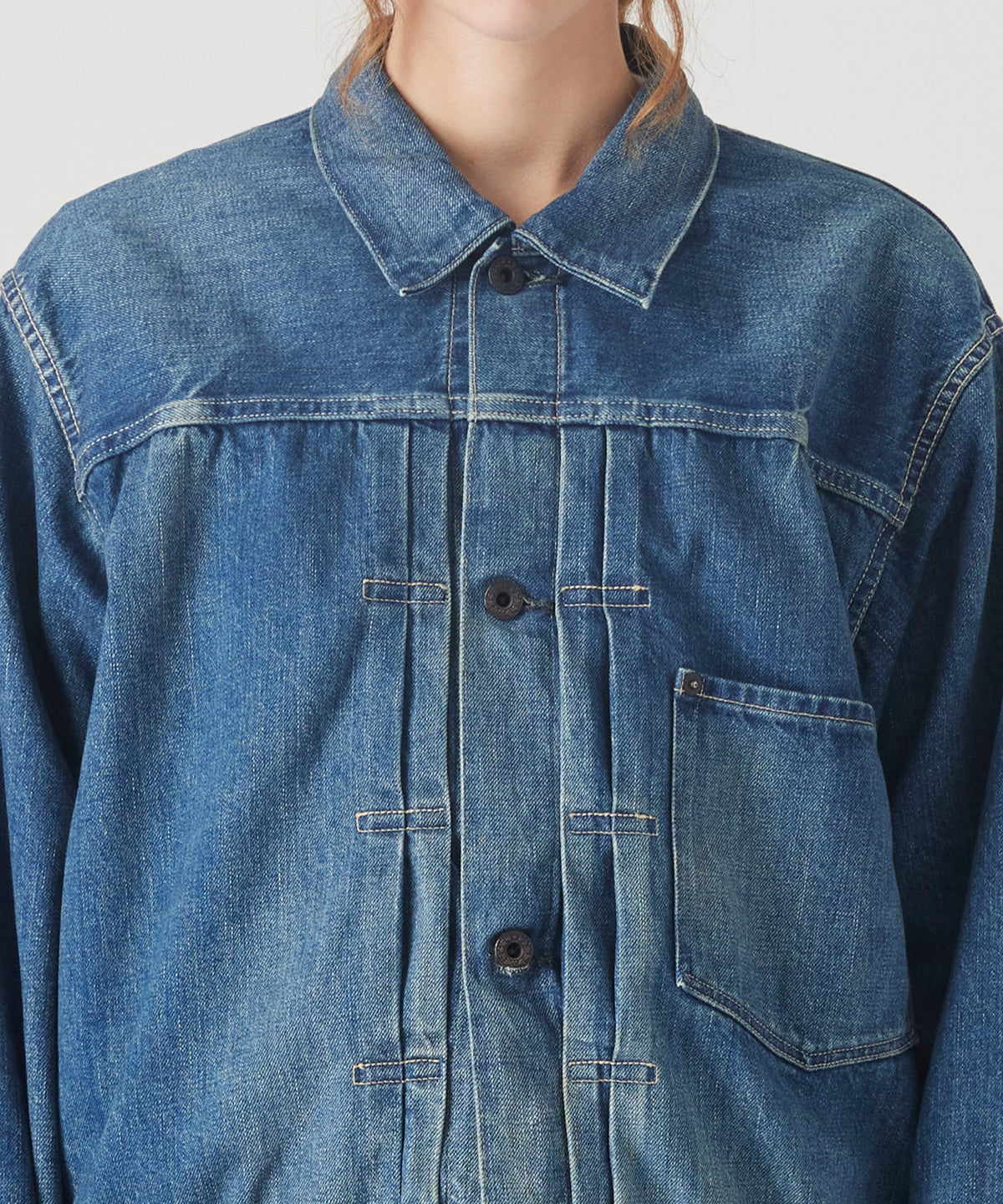 STANDARD DENIM JACKET - RATIO WASH 001