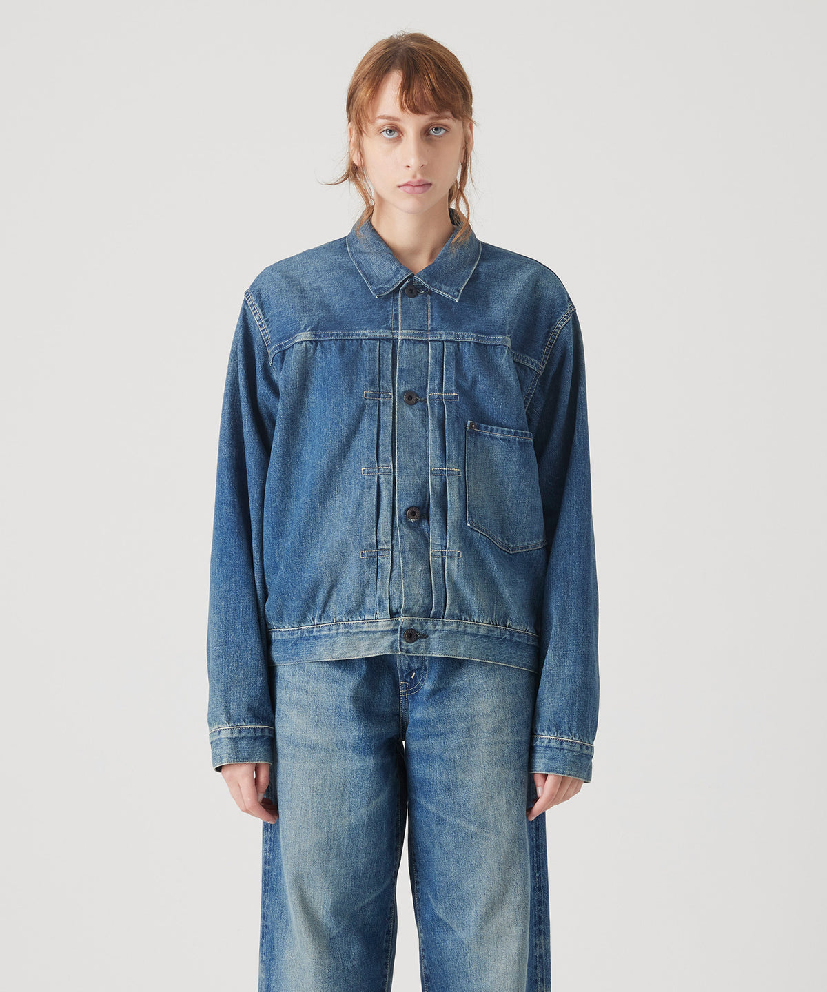 STANDARD DENIM JACKET - RATIO WASH 001